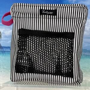 Thirty-One Littles Carry-All Caddy - Black Tailored Stripe